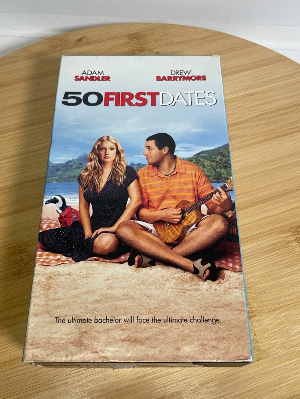 50 First Dates 2004 VHS Vintage Drew Barrymore Adam Sandler Columbia Pictures